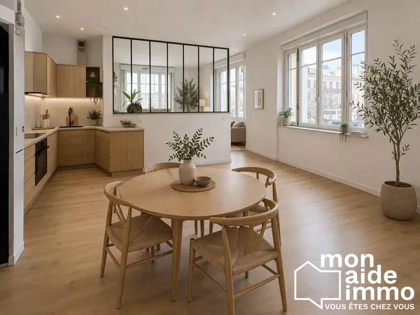 Appartement T2 bis 65m2 coeur de ville