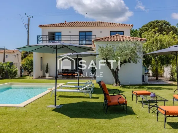 Villa lumineuse à deux pas de Saint-Tropez