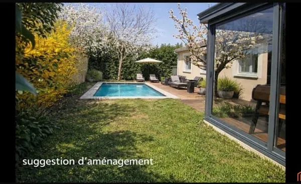 Maison familiale au calme avec un poêle à bois
