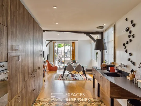 Coup de foudre à l'orée du parc du Thabor - Maison 2 chambres 90 M² - Rennes