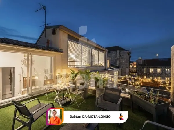 Chartrons Élégant appartement avec terrasse sur les quais