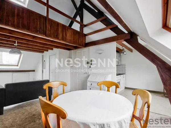 APPARTEMENT DUPLEX DERNIER ETAGE SAINT BRIEUC CENTRE