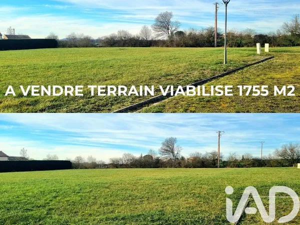 Terrain 1755 m²