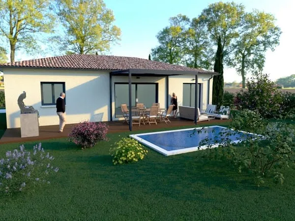 Projet de construction maison et terrain 459 m2 Serviers et Labaume