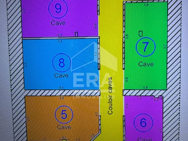 Cave Bordeaux 49 m2