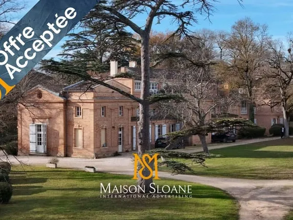 Château XIXème sur 9 Ha avec Vue Pyrénées