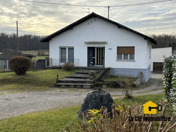 Maison plein pied à BARTENHEIM LA CHAUSSÉE, 4 pièces, 3 cham