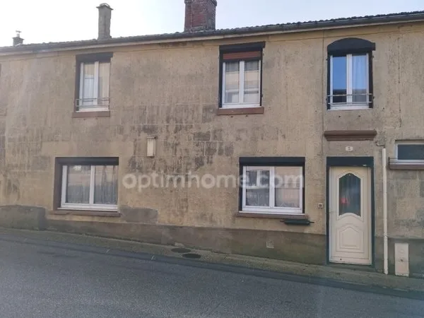 Maison à vendre - Centre village - 72 m² avec garage et jardinet à VILLE SUR SAULX