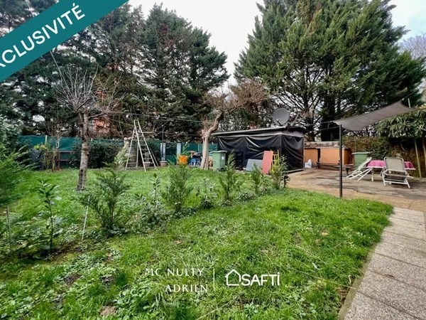 3P avec jardin 230 m² sans vis-à-vis + box à 10 min du Téléval