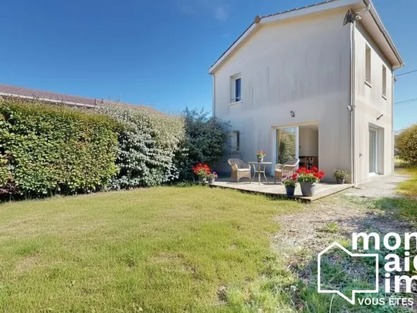 Maison T4 de 100m² + garage attenant sur 350m²