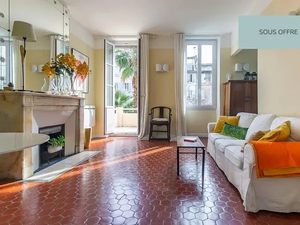 Marseille 1er - Palais Longchamp - Très bel appartement bourgeois de 3P avec terrasse