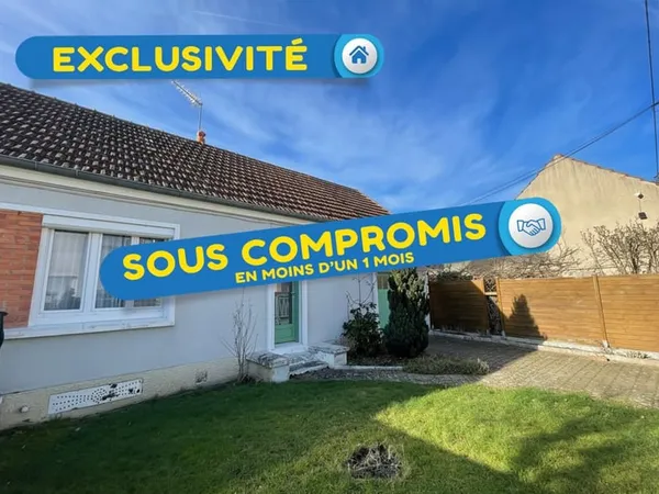 EXCLUSIVITE ! Maison sur sous-sol total à Châteauneuf sur Lo