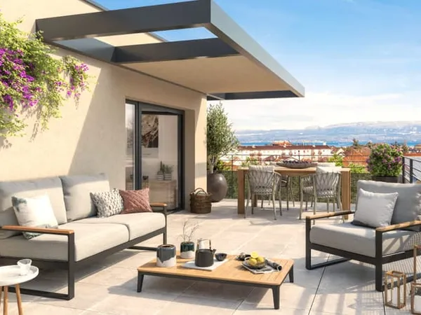 SURESNES - Superbe duplex lumineux terrasse bords de Seine - vue sur la Défense 