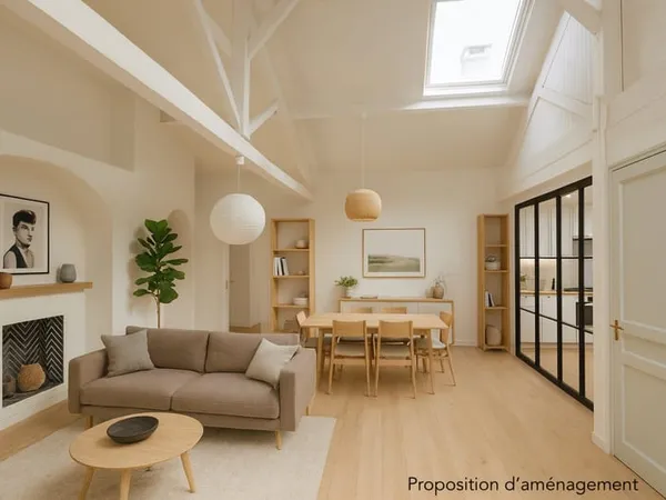 Anglet 5 cantons Appartement T4 de 107 m2en dernier étage a