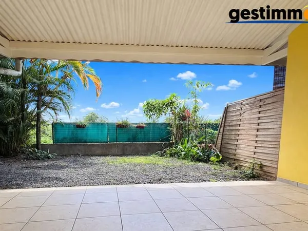 Appartement T3 avec jardin à Remire Montjoly 