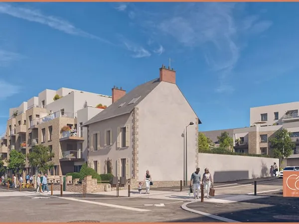 TYPE 4 - 110m² - TERRASSES DE 34m² et 20m² - SUD et EST - CENTRE-VILLE - SAINT-GRÉGOIRE 