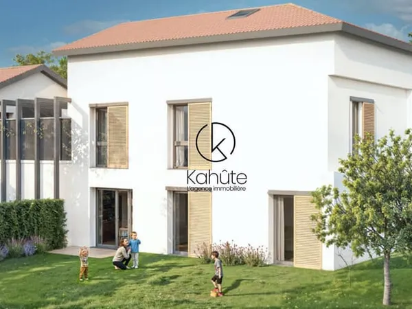 T3 de 58m2 en rez-de-jardin avec 166 m² d'extérieur ? Les Terrasses 1930, Champagne-au-Mont-d'Or