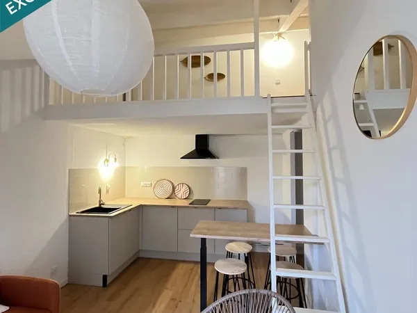 200 m de la plage maison T2 de 32 m2 + parking