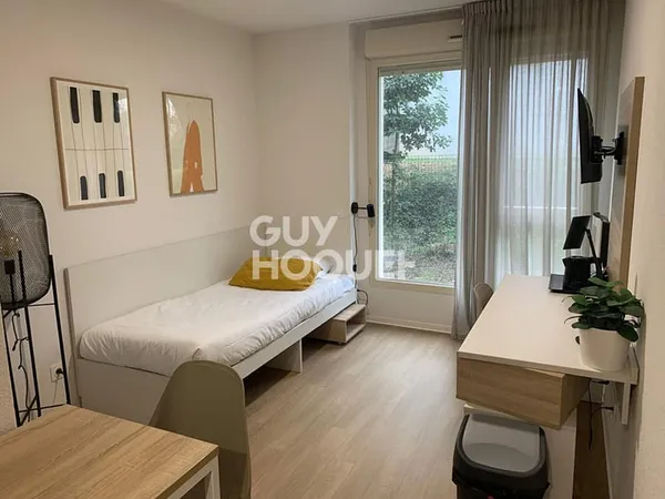 STUDIO MEUBLE RESIDENCE ETUDIANTE MODERNE: ETAT NEUF ! 