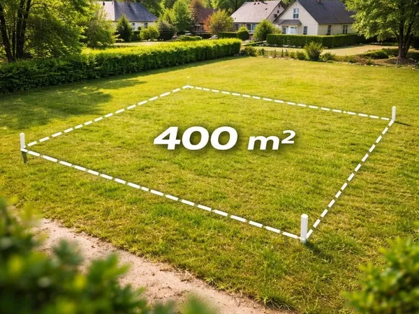 Terrain 400 m² 