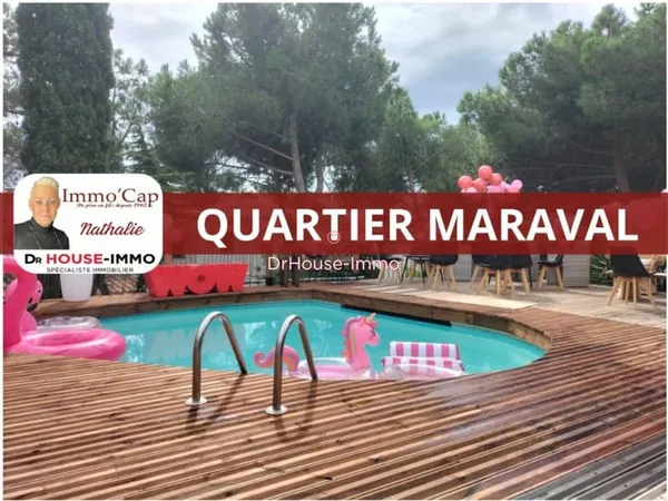 Sublime Villa avec studio attenant avec Piscine et Jardin Paysager au Cap d'Agde - SECTEUR MARAVAL 