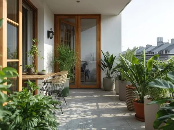 APPARTEMENT MODERNE AVEC GRAND BALCON A VIVRE 