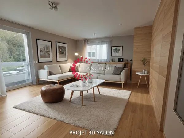 APPARTEMENT 2P DE 63 M2 PROCHE TOUTES COMMODITES