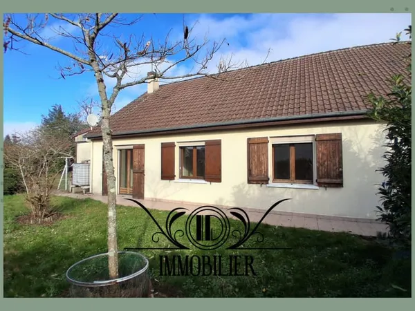 Maison de plain-pied 2 chambres grenier aménageable