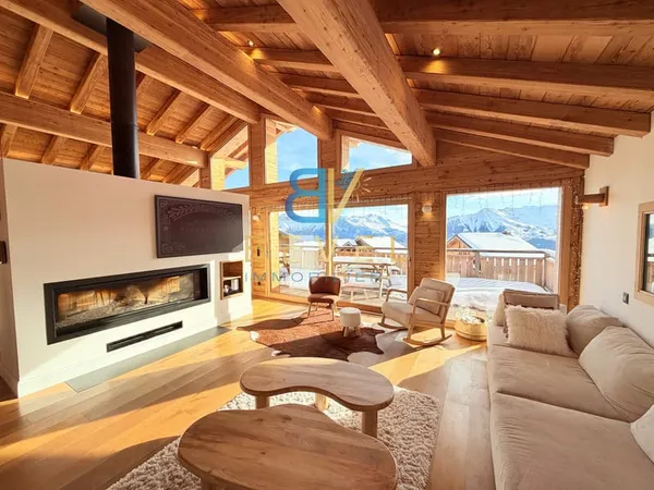 (73) LA TOUSSUIRE - REMARQUABLE CHALET 2023 - 10 CH - Vue pa 