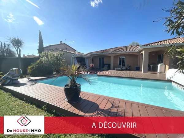 TOURNEFEUILLE Villa T5 132m2 de plain-pied, extérieur dexception et cadre de vie privilégié