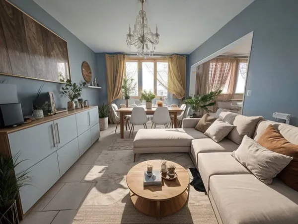 DREUX (28100) Grand T4, dernier étage, ascenseur + parking + cave !