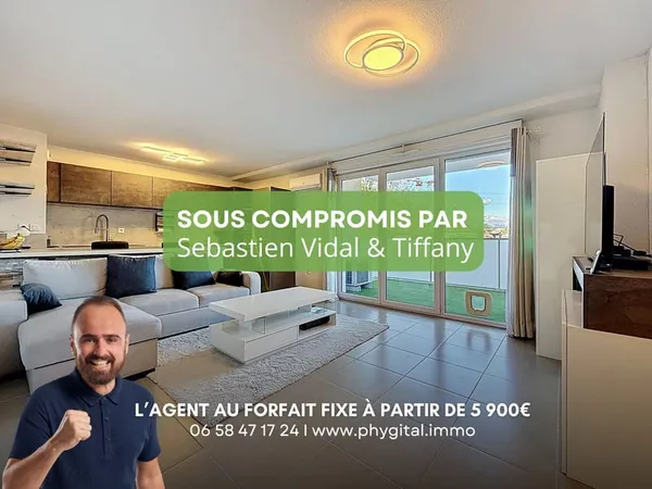 Appartement 3P à vendre à Cagnes-sur-Mer (06800)
