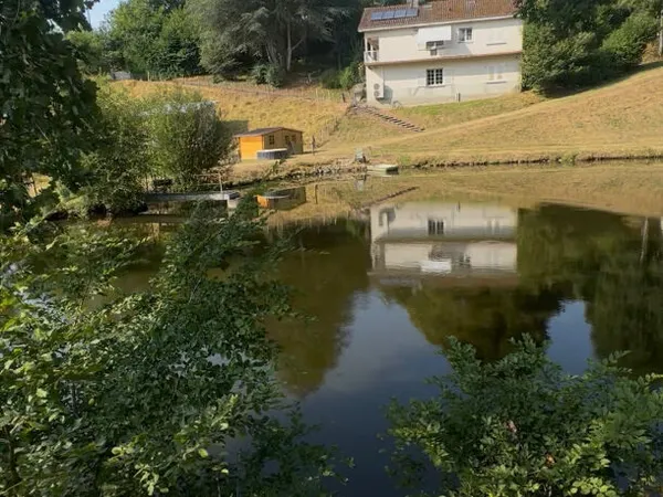Maison Saint Denis Des Murs 4 pièce(s) 100 m2 avec étang