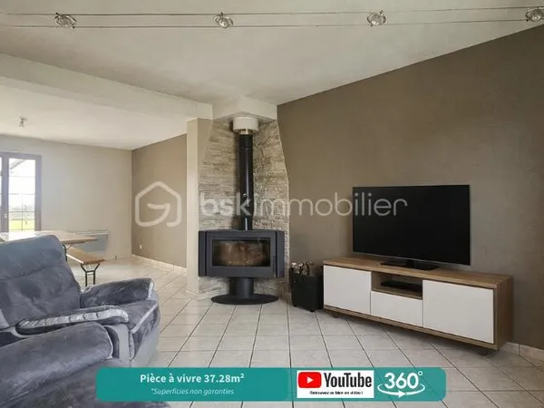 Maison de 4 chambres avec double garage