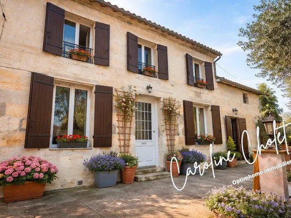 Maison à vendre 7 pièces SAINTE TERRE (33)