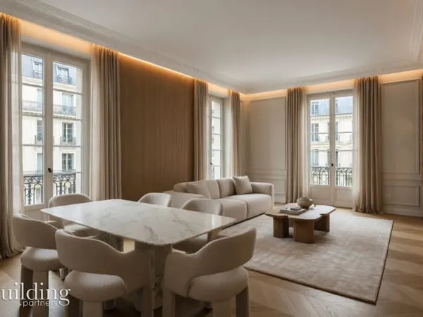 Paris 16ème - Trocadéro - Appartement familial 8 pièces avec vue dégagée de 250m²
