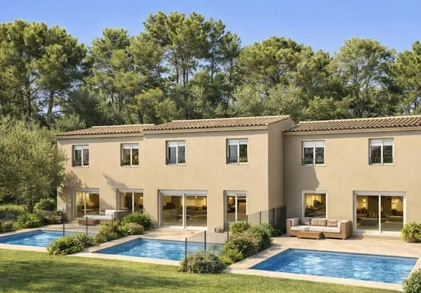 Maison en duplex avec jardin à Ventabren / notaire inclus 