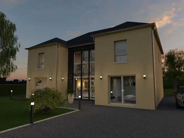 Projet de construction d'une maison 208 m² avec terrain à VILLECRESNES (94) 