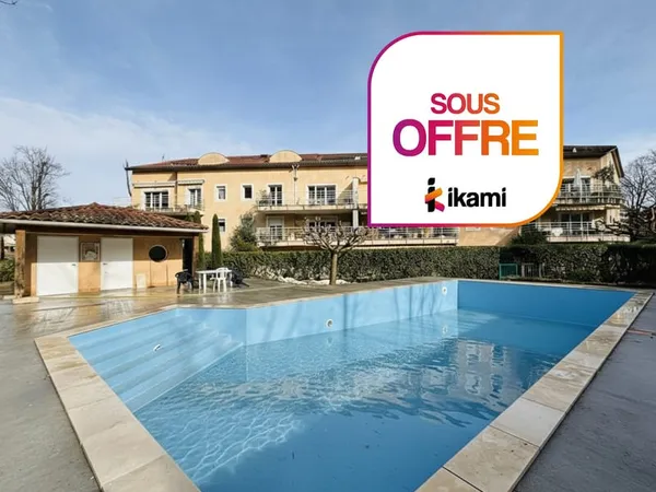 T3 avec Terrasse, piscine et garage - Résidence sécurisée