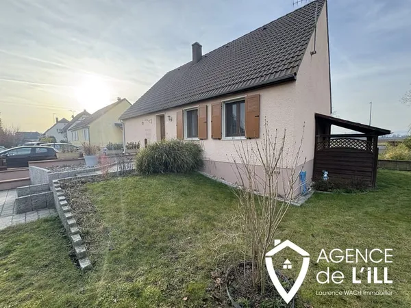 Maison de 87 m2 sur 894 m2 de terrain à Mackenheim 