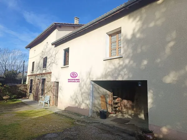 SAINT SORLIN EN VALLOIRE maison 110m2 parcelle de terrain 12