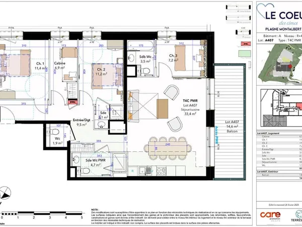 À vendre : Appartement 4 pièces avec vue montagne à La Plagne Tarentaise 