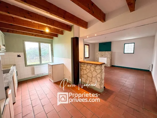 Maison Menesplet 4 pièces 3 chambre et bureau 