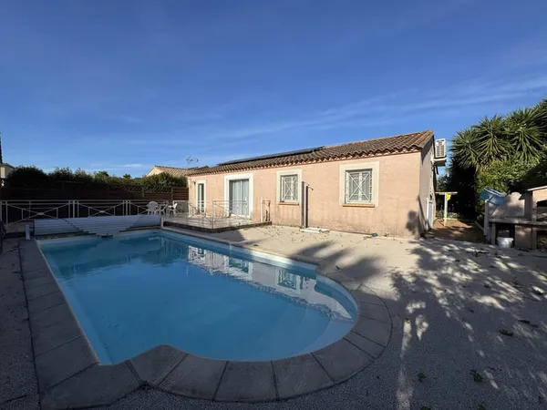 Villa avec 3 chambres en vente pour famille à Coursan 