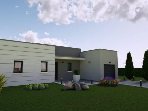 Projet de construction d'une maison 84 m² avec terrain à BESSANCOURT (95) 