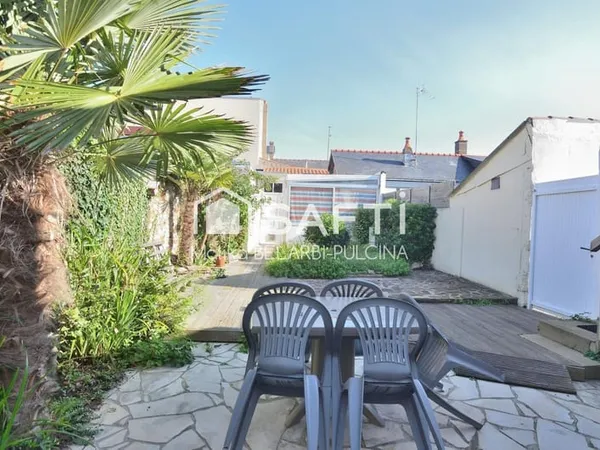 Maison de pêcheur avec jardin et dépendance - tout à pied aux Sables-d'Olonne