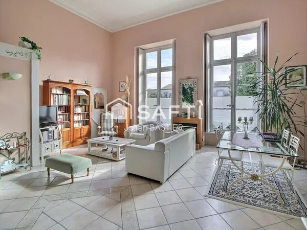 Bordeaux Caudéran - Grand Lebrun / Parc bordelais - Grand appartement de 130m2 avec 3/4 chambres, 2 