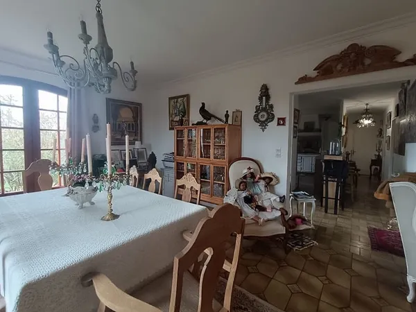 COUTRAS (33230) - MAISON LUMINEUSE 140 M² SUR 1480 M² DE TER