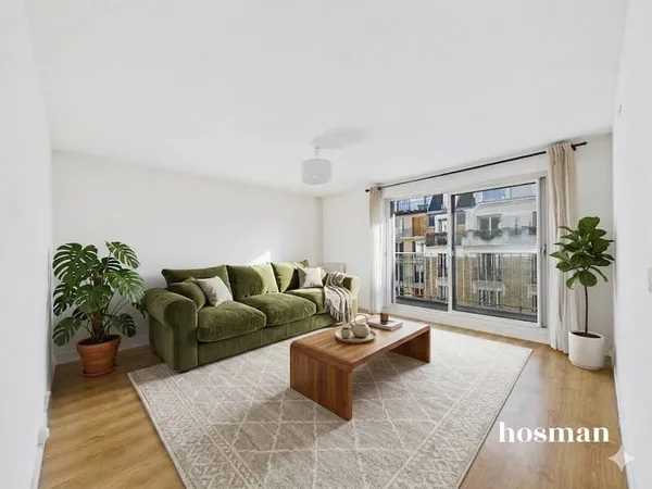 Appartement 2 pièces de 57 m² avec balcon et parking - Rue Dutot, Paris 15ème