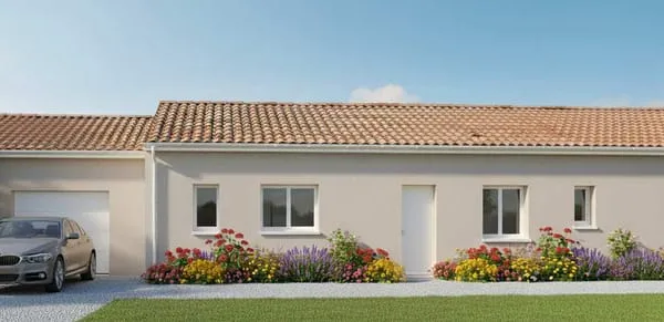 Maison neuve RE 2020 de 116 m2 habitable et garage 30 m2 à ROQUETTES 